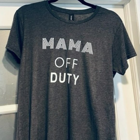 Ladies Mama Off Duty T-Shirt - Picture 1 of 1